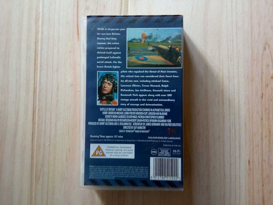Filme A Batalha Da Grã-Bretanha - VHS