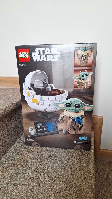 LEGO NOVO - Star Wars Grogu com Carrinho Planador 75403