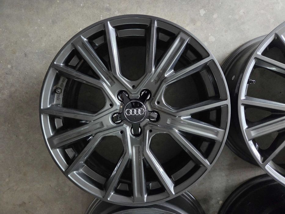 Alufelgi 19" Audi A3 8p 8v 8y A4 b6 b7 b8 b9 A6 c6 c7 c8 Q3 Q5 5x112 s-line grafit