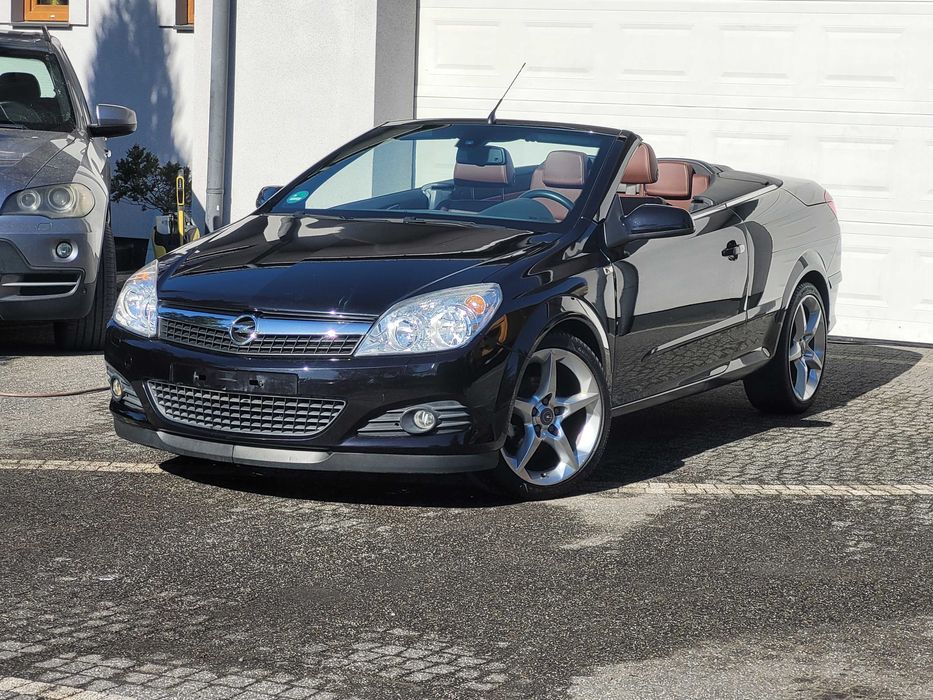 Opel Astra 1.8 Cabrio Endless Summer brązowe skóry klima elektryka