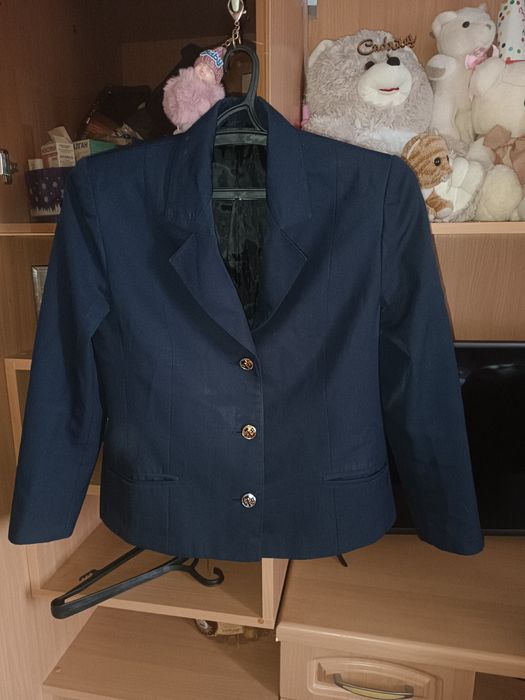 Пиджак синій залізничний