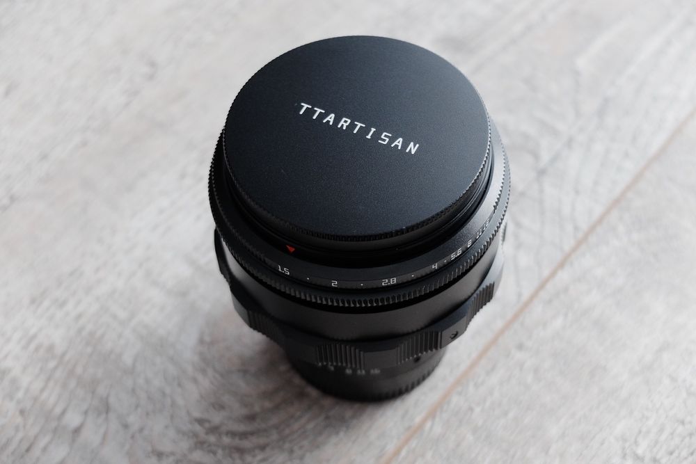 Ttartisan 75mm F1.5 NIKON F nieskończoność