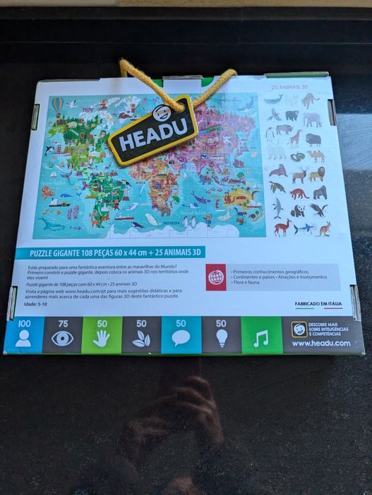 Puzzle headu 108 peças