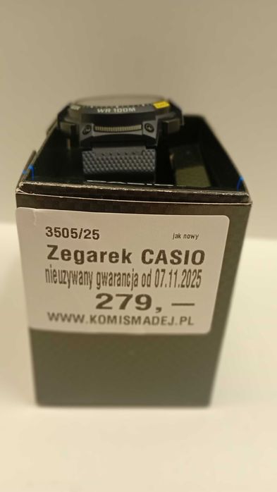 Zegarek CASIO nieużywany gwarancja od 07.11-Komis MADEJ Dębica