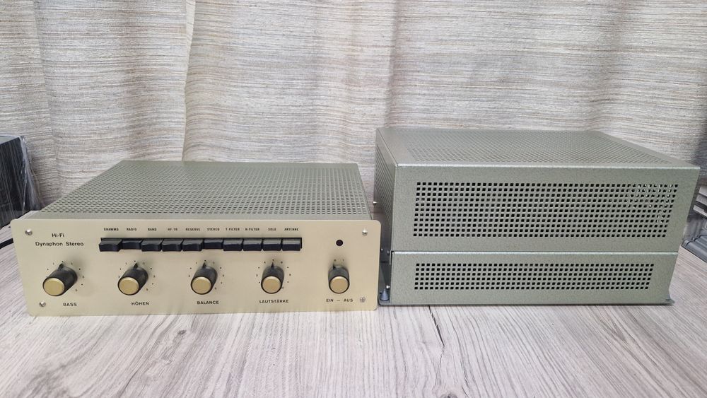 Ламповий двоблочний підсилювач Dynaphon 2070VS, 2070ES