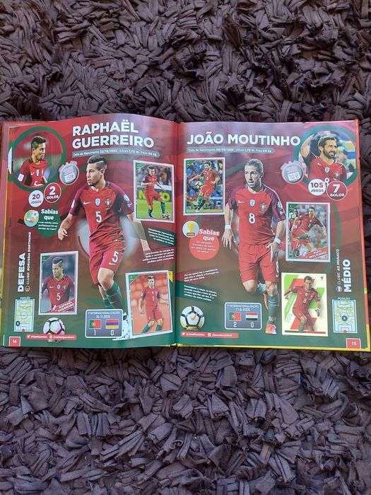 Caderneta fome de vençer (edição de luxo) completa