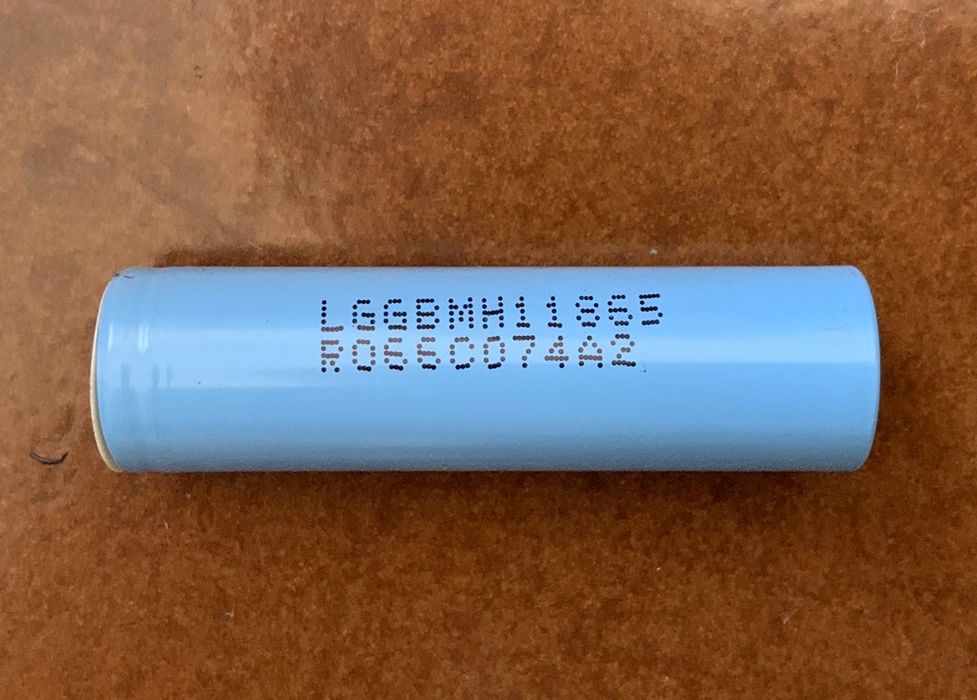 Original 18650 LG 3.1A, Samsung 2.6A, Sanyo 2.1A Battery Cells64171246802947124