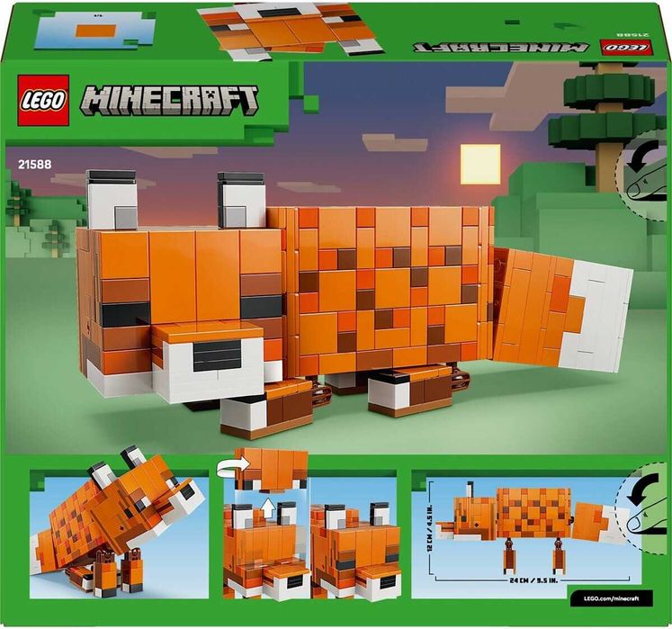 LEGO 21588 Minecraft Лисиця. Fox