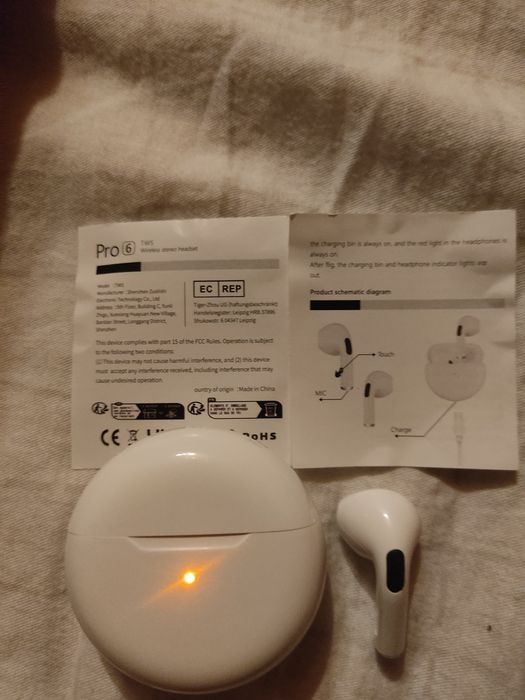 Навушники E6S TWS