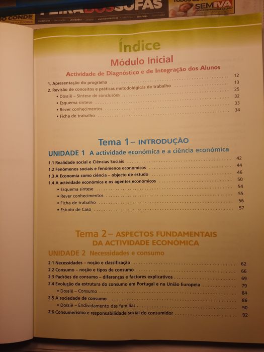 Economia 10 ano maio de 2007