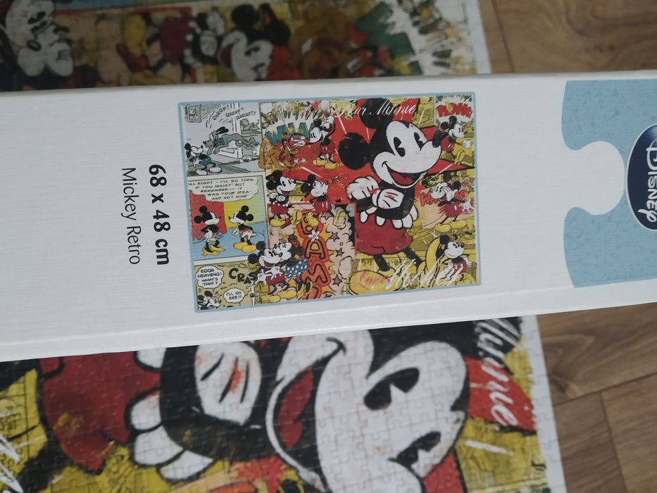 Ułożone puzzle 1000 elementów