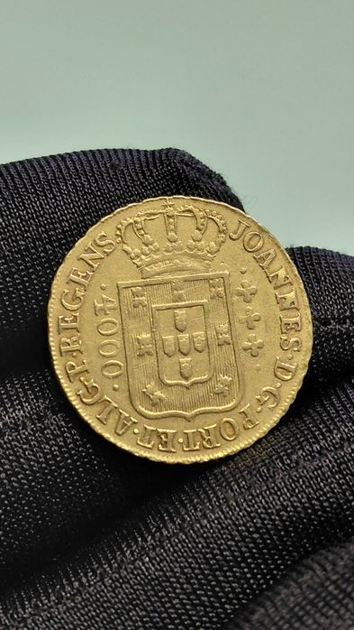 Moeda Ouro  4000Reis  1814