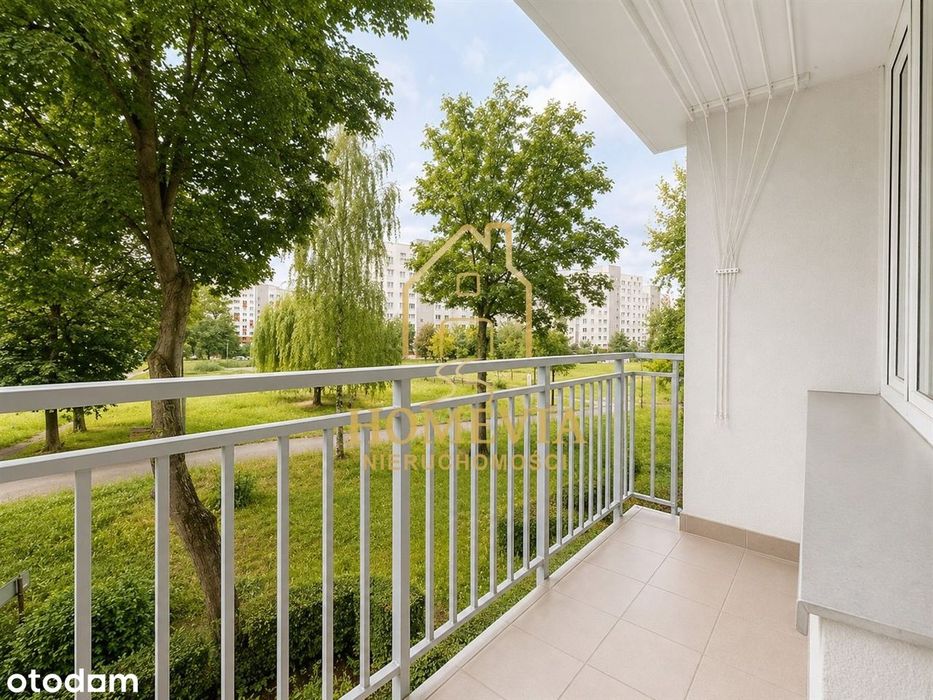 Balkon z widokiem na zieleń | 1 piętro | 2 pokoje