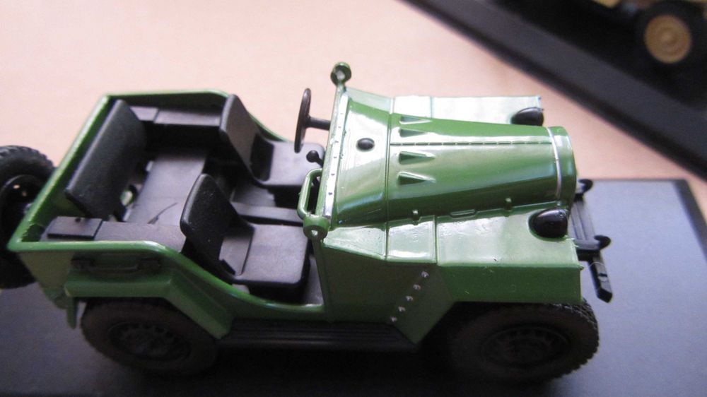 2 машинки  ГАЗ 67В Gaz67B, Jeep Villys MB.