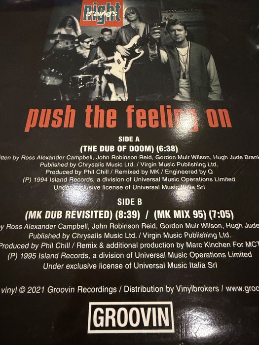 Nightcrawlers - Push The feeling On - Remastered EP