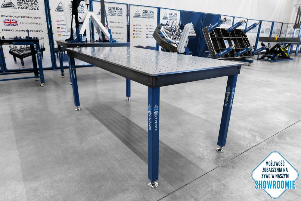 Stół Spawalniczy BASIC GPPH 2000x1000 fi16 mm 50x50 mm