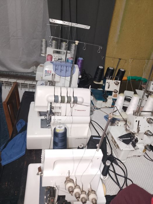 Оверлоки 3,4 ниткові