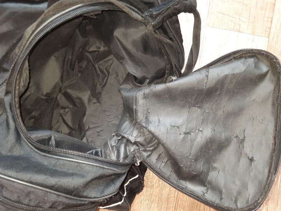 Сумка велика баул дорожня з плечевим ременем та карманами