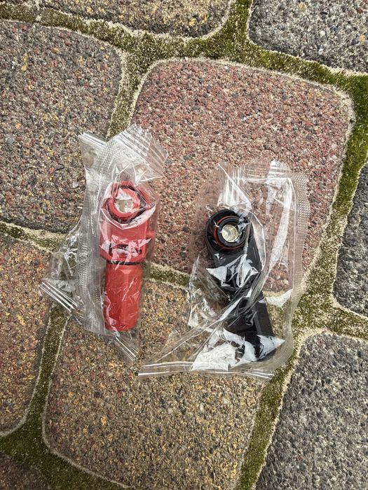 Konektor 2szt. + - Złącze Wtyczka Akumulator Magazyn Energii PV