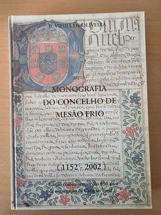 Livro "Monografia do Concelho de Mesão Frio" de B. Vieira de Oliveira