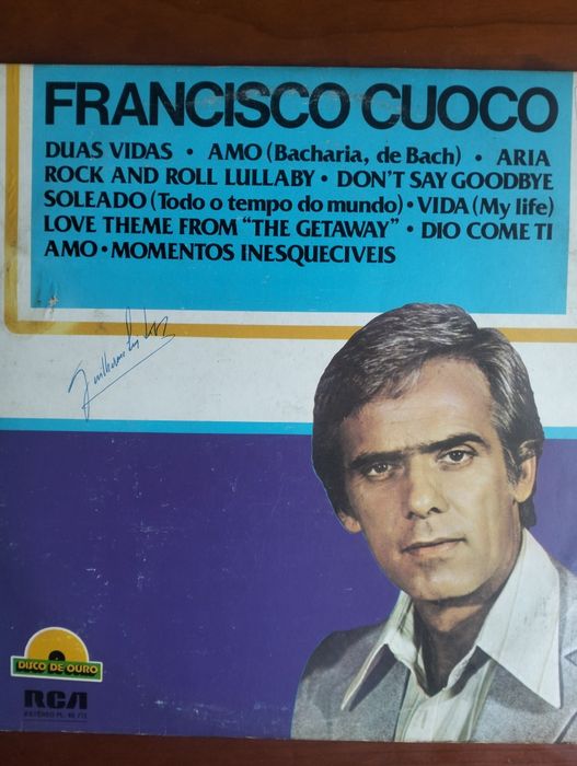 Disco de vinil LP Francisco Cuoco
