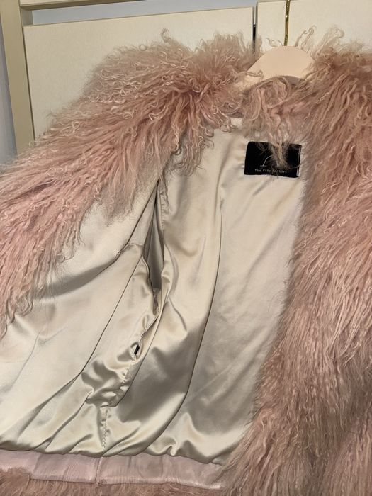 Шуба из меха ламы