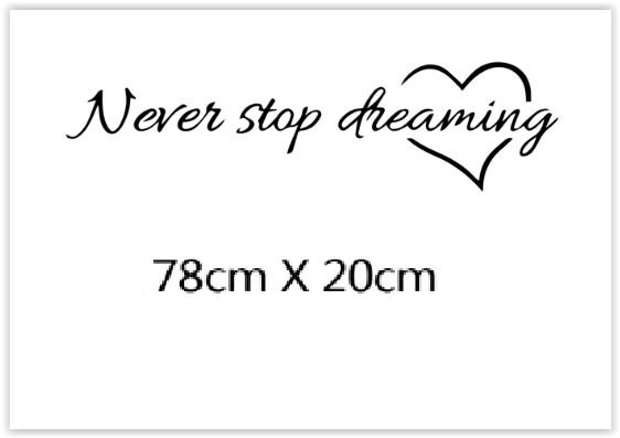 Frase Decorativa de Parede