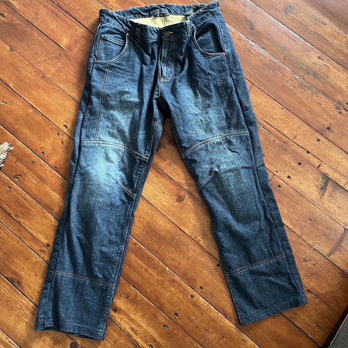 Чоловічі мотоджинси   півпояс 50см