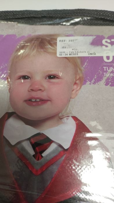 Fato disfarce de carnaval bebê criança menina Harry Potter