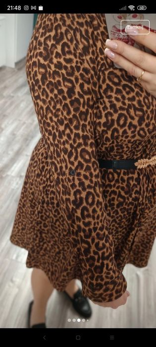 Tunika sukienka panterka