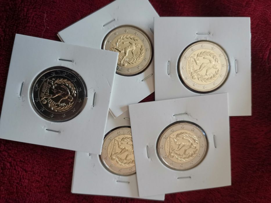 Eslováquia 2026 - Moeda comemorativa de 2€  - 50° Anivº triunfo euro 1976