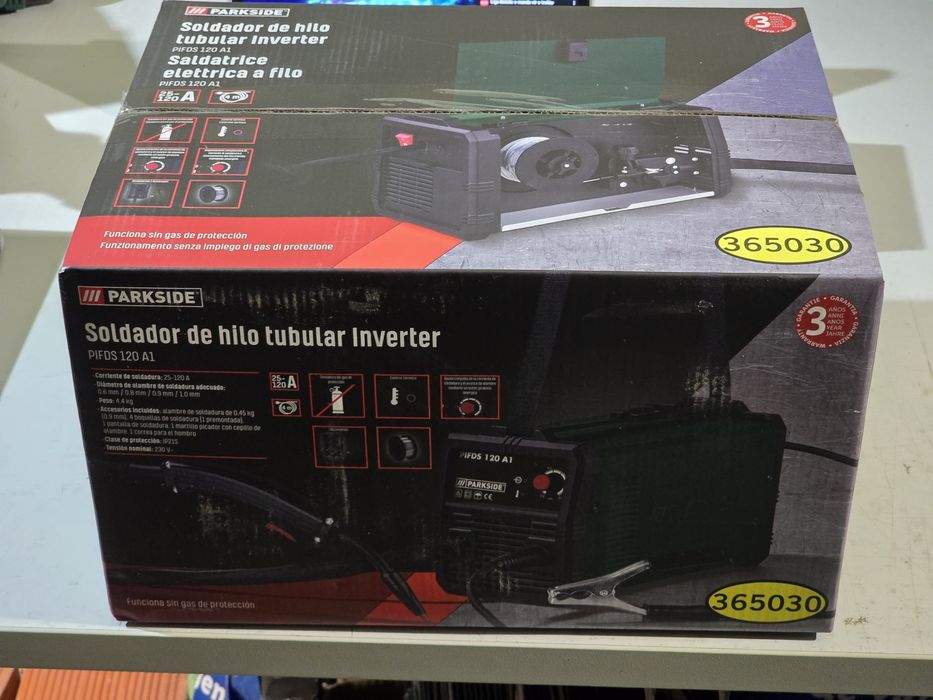 Máquina de soldar eléctrica a fio Parkside