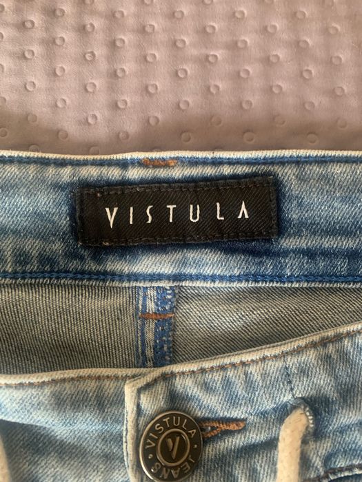 Jeansowe męskie spodenki marki Vistula