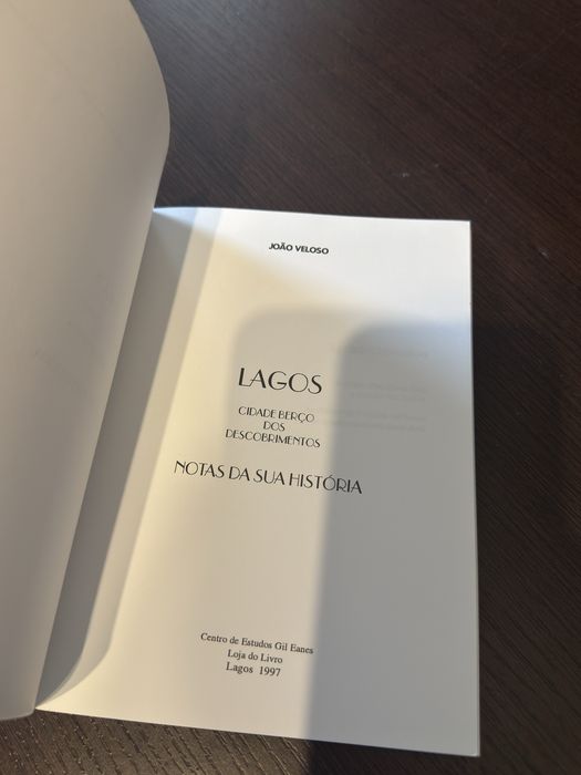 Lagos Notas da Sua História