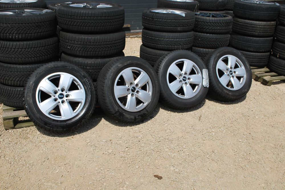 Koła 205 65 R16 5x112 Alufelgi + zima 7mm Mini BMW Audi 66.6 ET41 7J