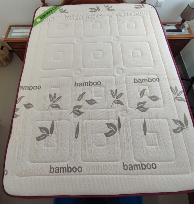 Colchão ortopédico medicinal para cama casal