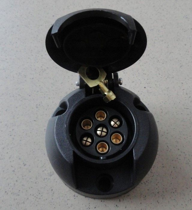 Wiązka Elektryczna 7pin Z Modułem Czujniki Cofania Parkowania+Gniazdo