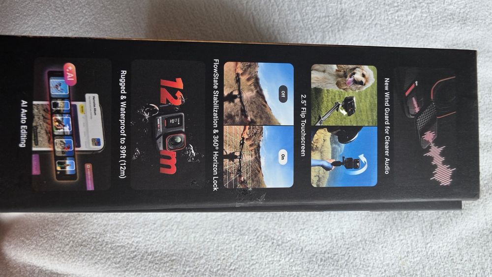 Insta360 Ace Pro 2 com SSD sandisk extreme 32Gb