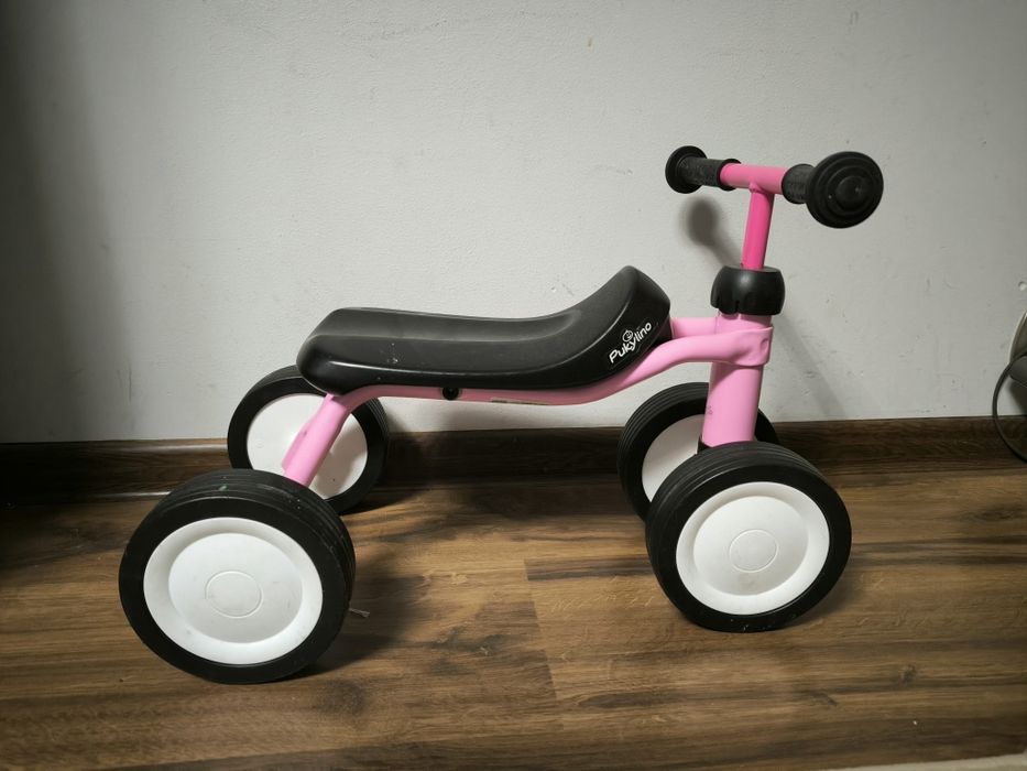 Rowerek biegowy  Pukylino różowy.