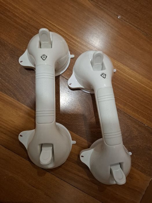 Pegas de segurança para azulejos da casa de banho zona do duche