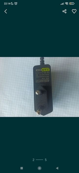 Jx005 Zasilacz 5V 2A AC/DC input AC 100-240V jx-005 ADAPTER

Mam do