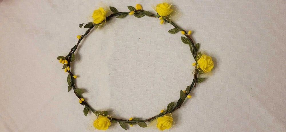 Coroas de flores para cabelo