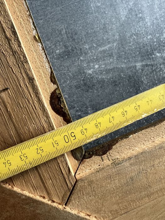 Stara zlota rama 70 do 70,5 na 50 do 50,5 cm