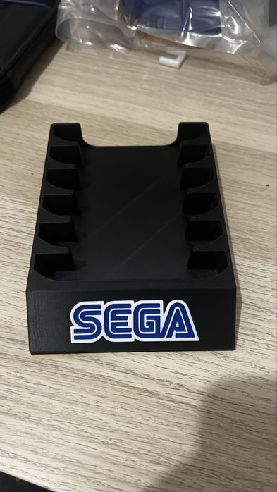 Suporte cartuchos sega mega drive