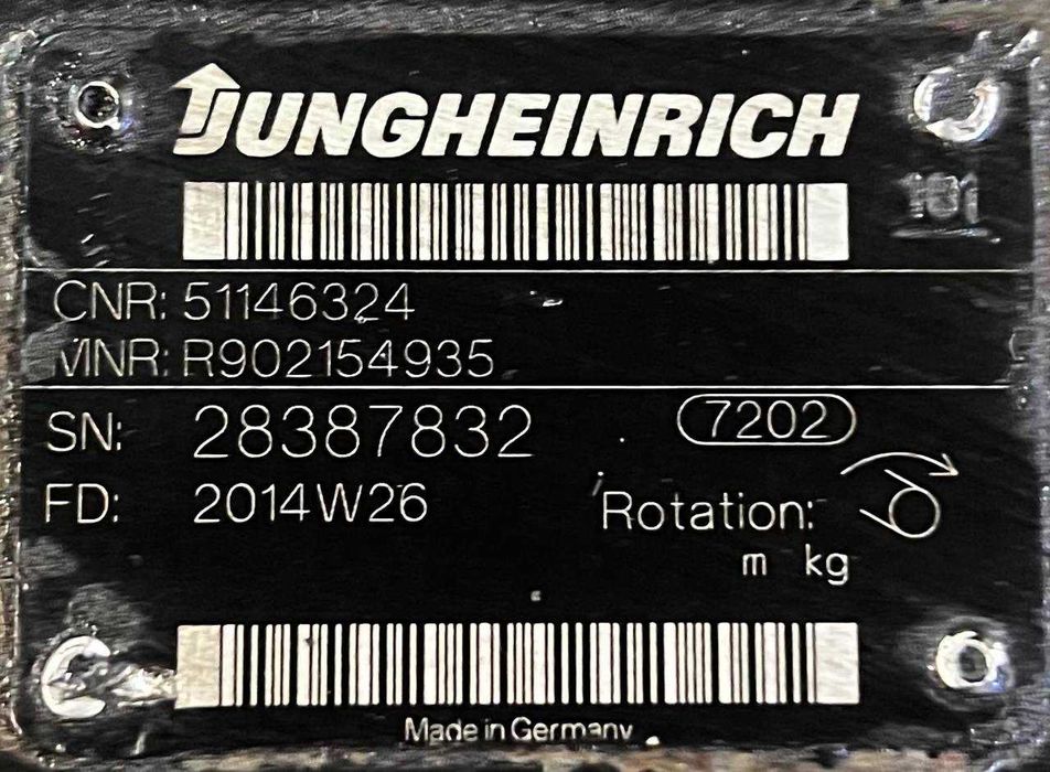 Jungheinrich Pompa hydrauliczna do wózków widłowych JUNGHEINRICH