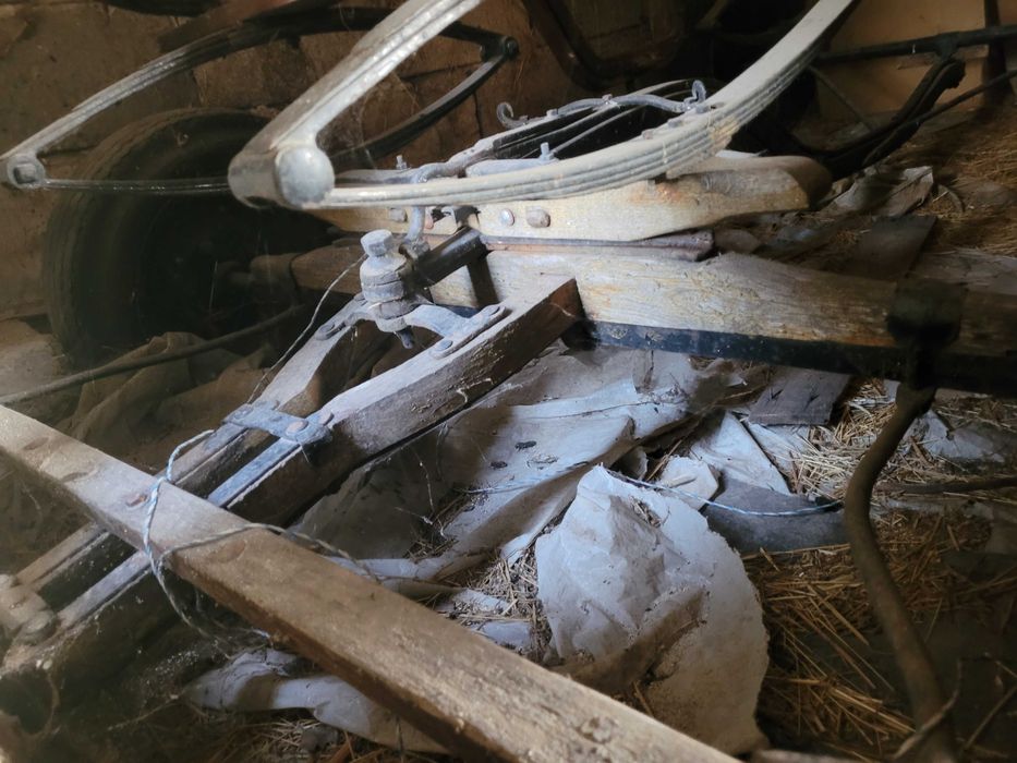 bryczka konna do remontu