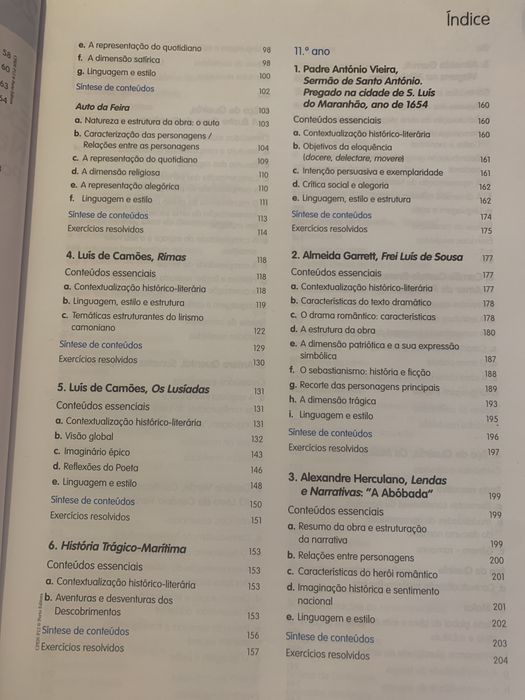 Livros de preparação exame português 12 ano