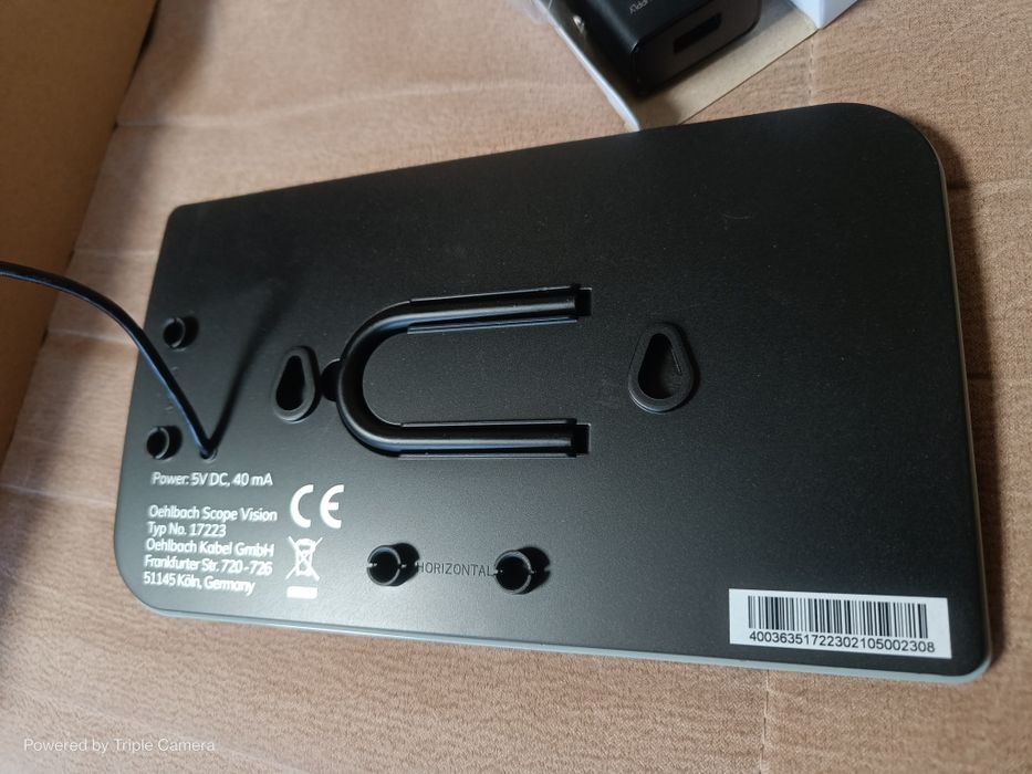 Oehlbach antena telewizyjna, pokojowa DVB-T2 HD z wzmacniaczem