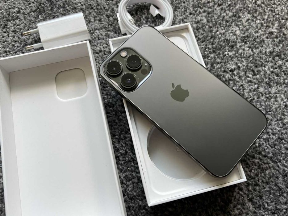 iPhone 13 Pro 256GB SPACE GREY SZARY GRAFITOWY Bat98%+ Szkło