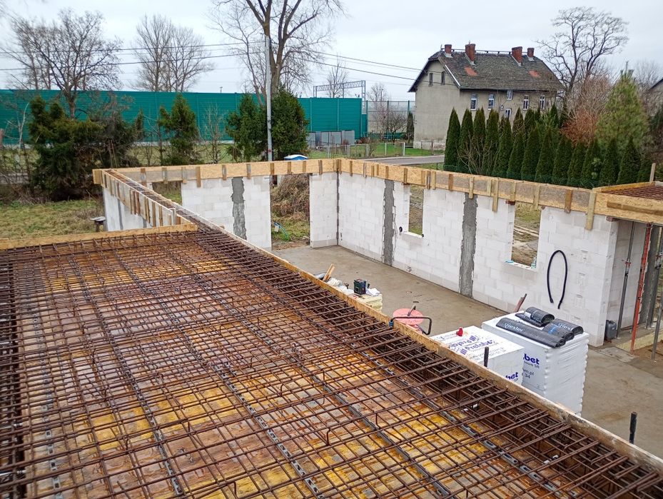 Płyty fundamentowe fundamenty roboty żelbetowe